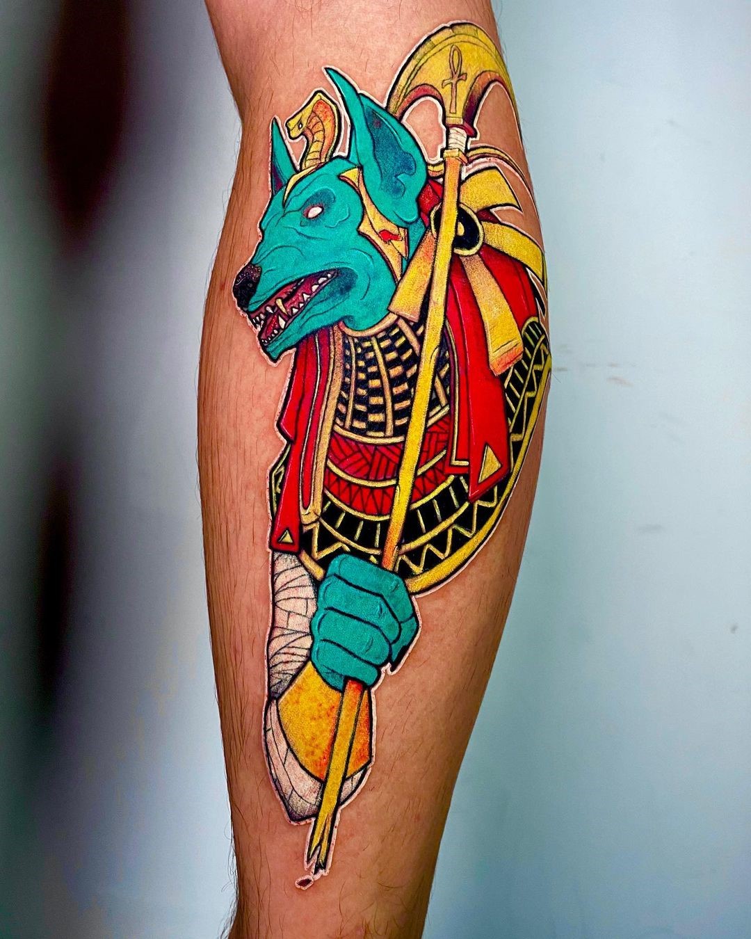 Loud & Colorful Anubis Ink