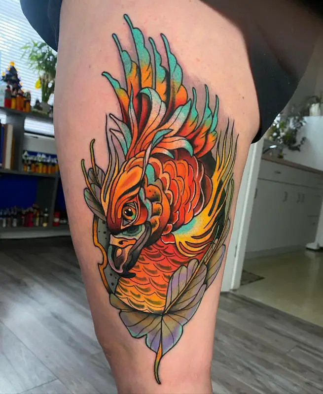 Phoenix Tattoo 1