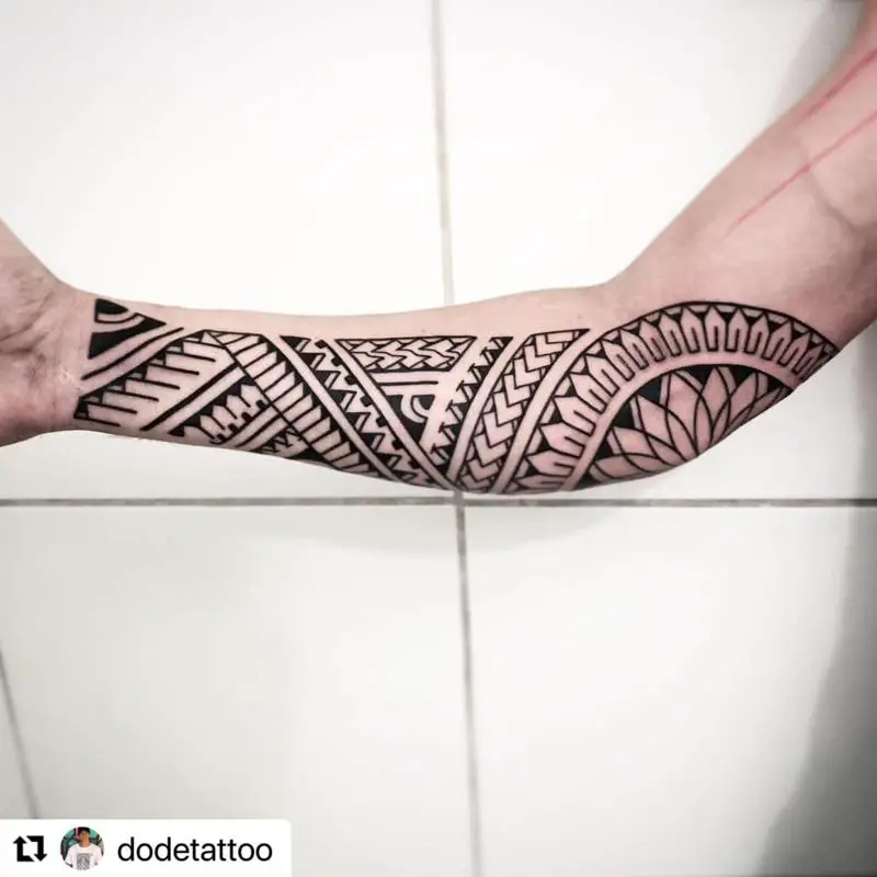 Polynesian Spearhead Tattoo Designs 1