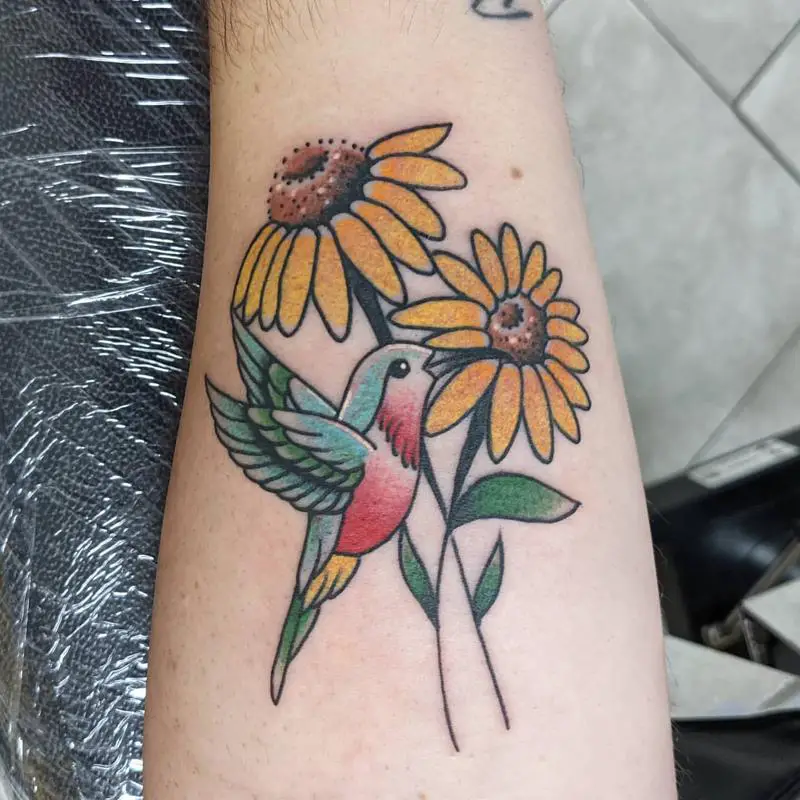 Sunflower Tattoo 1