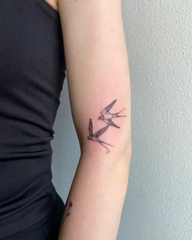 Swallow Tattoo 2