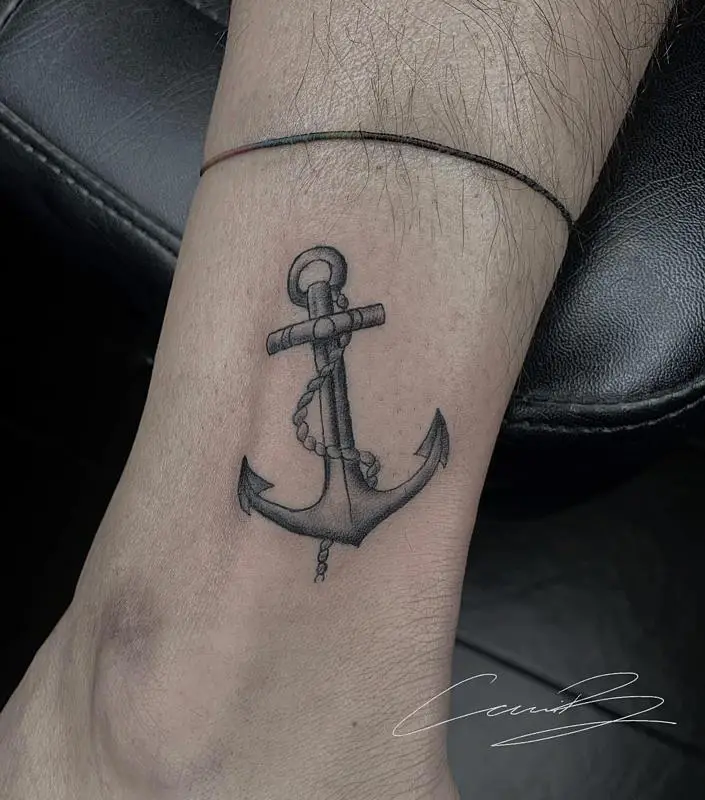 The Anchor Tattoo Design 5