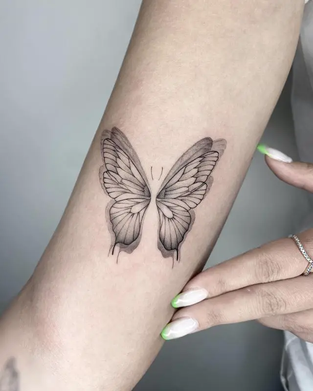 The Butterfly Tattoo Design 1