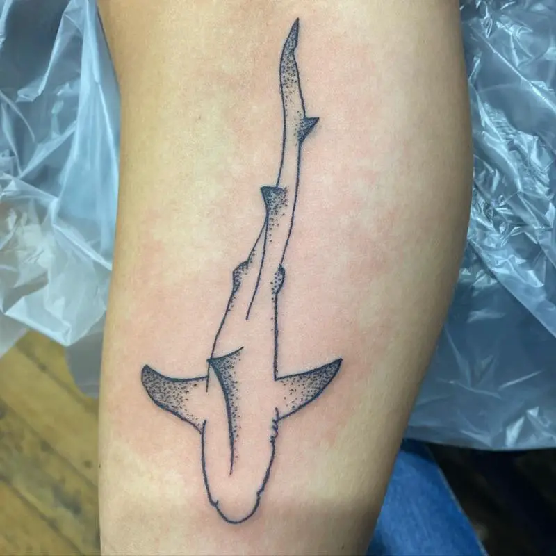 Tiger Shark Tattoo Design