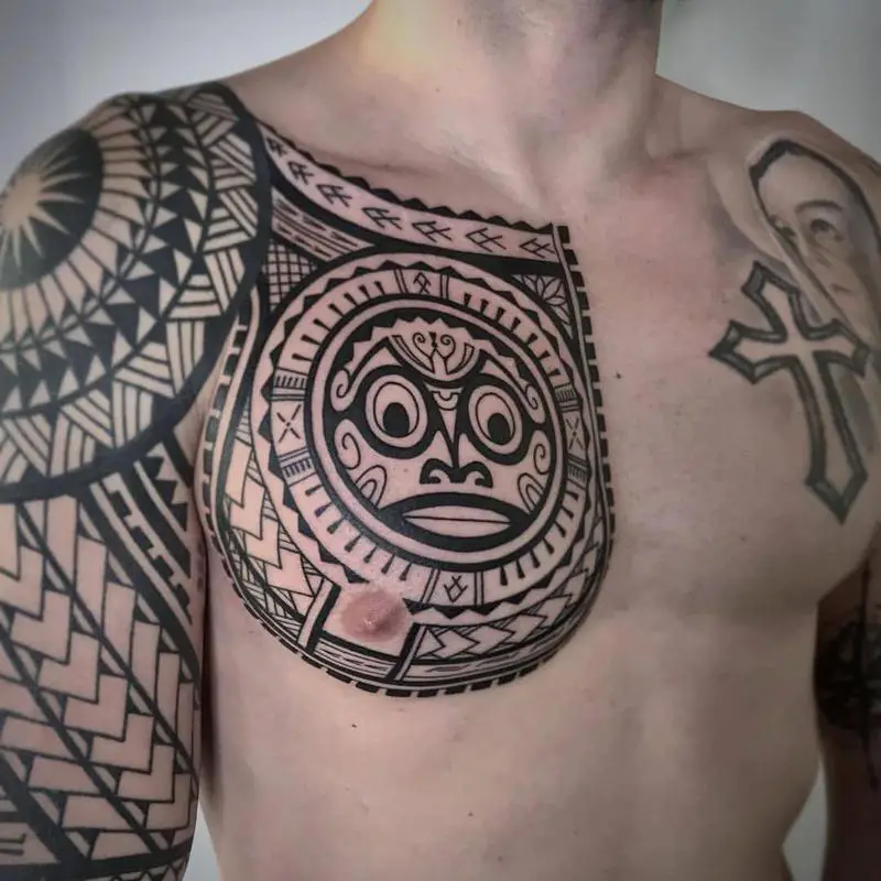 Tiki Polynesian Tattoo Designs 2