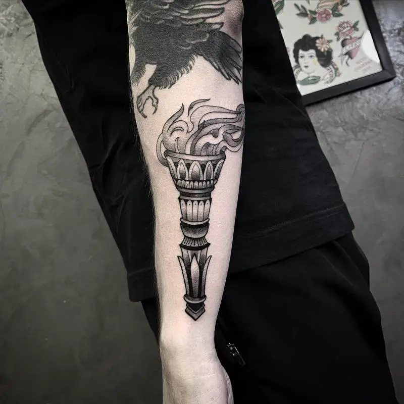 Torch Tattoo 2