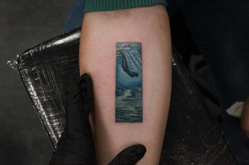 Artistic Ocean Tattoo 3