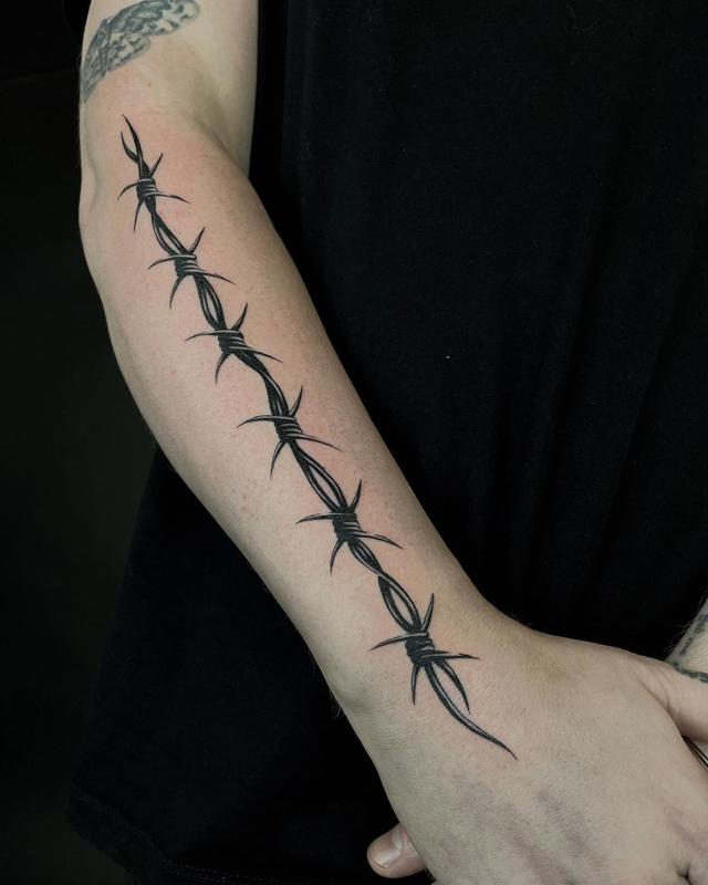Barbed Wire Tattoo Meaning