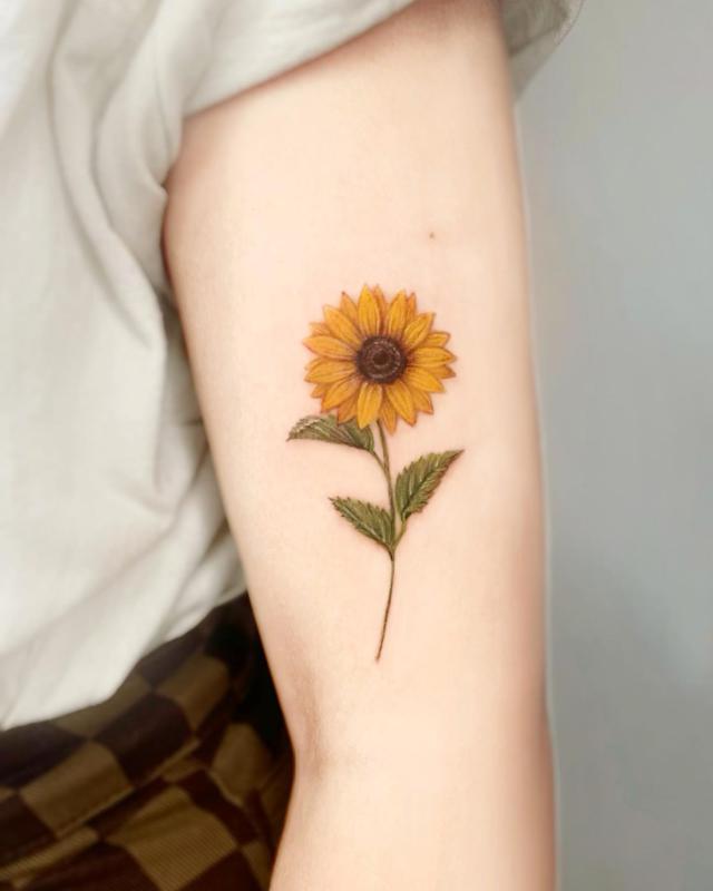 Sunflower Tattoo Meaning