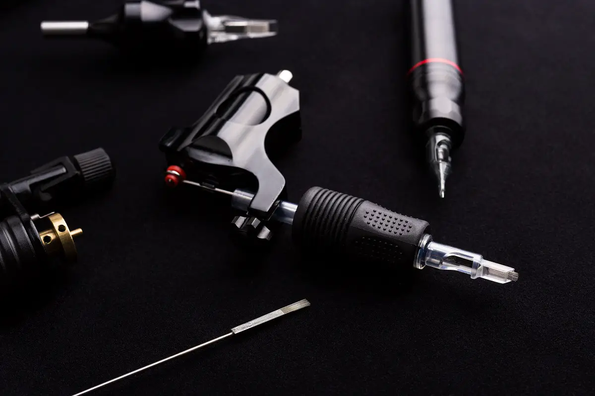 Tattoo Gun and a Tattoo Pen