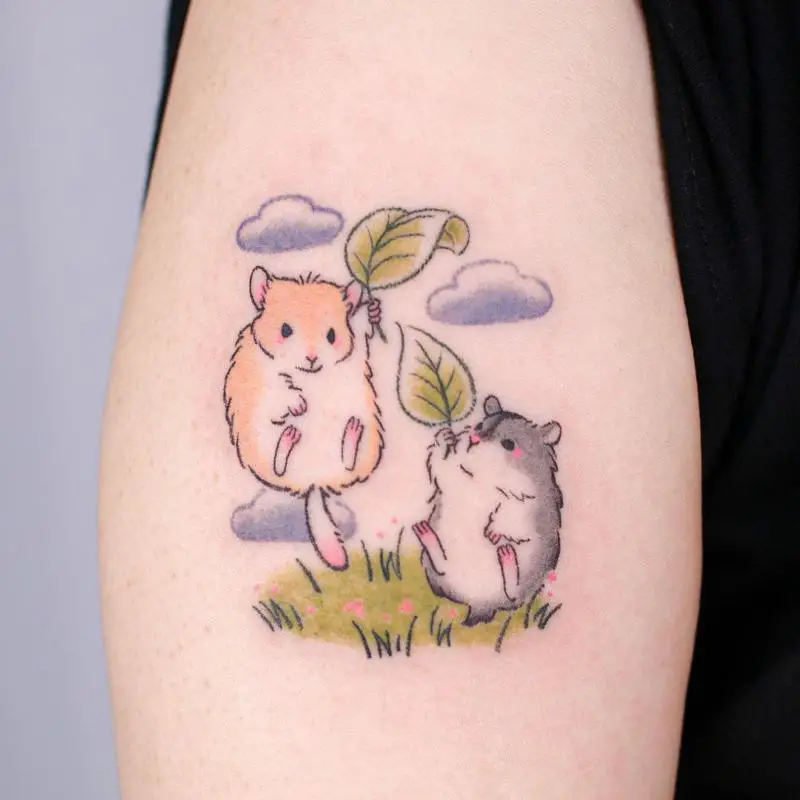 The Cutest Animal Tattoo Designs 1