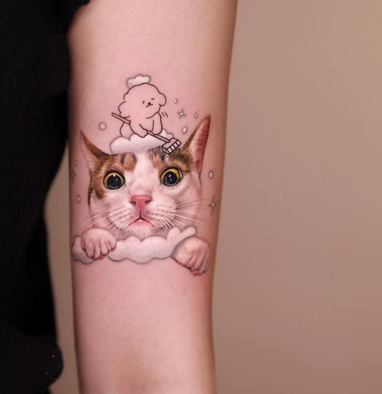 The Cutest Pet Tattoo Designs 8